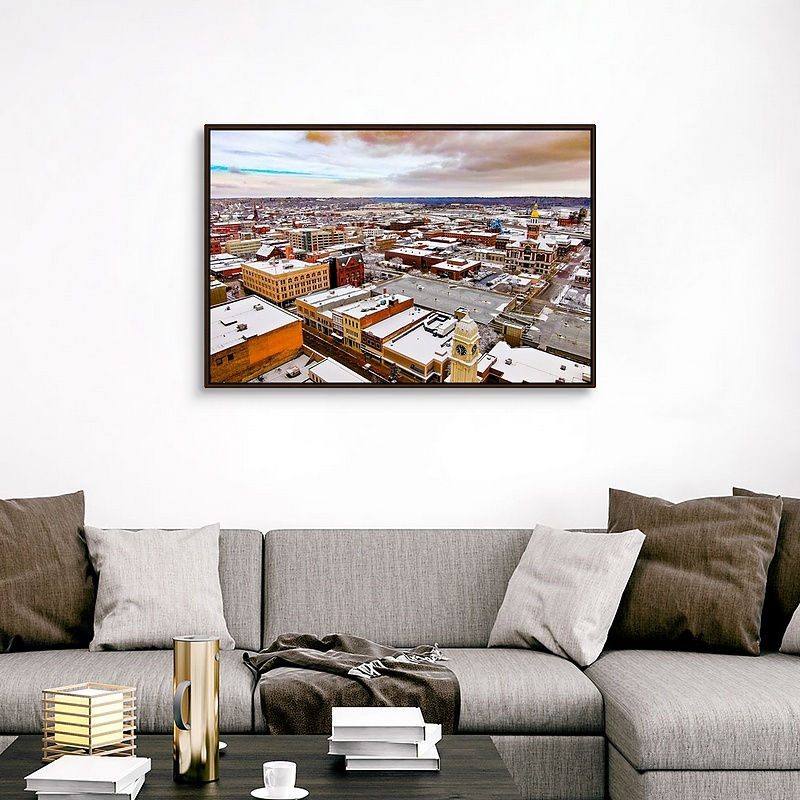 Thumbnail: Golden Winter - Downtown Dubuque, IA