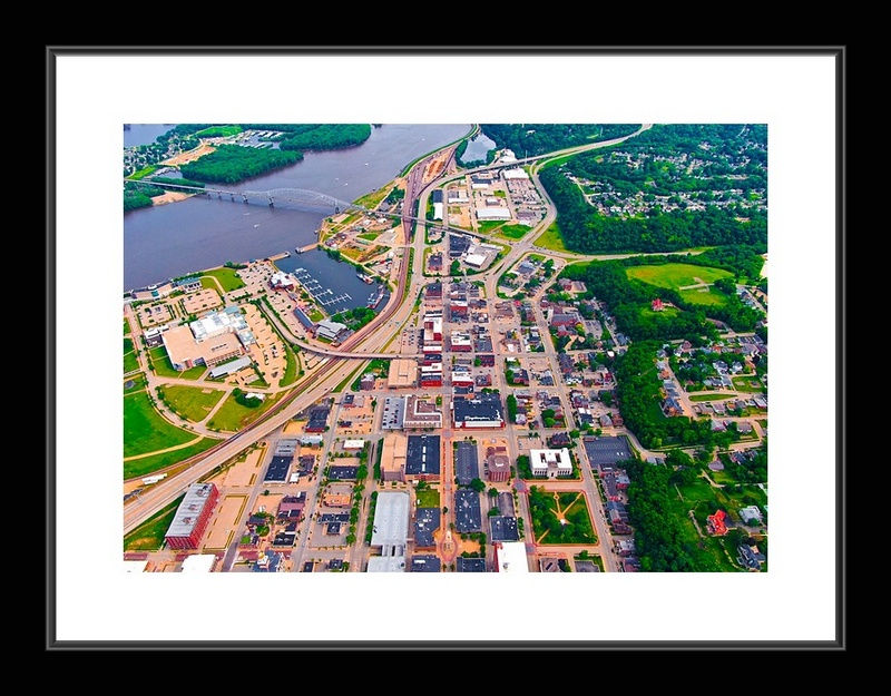 High Above Dubuque, IA