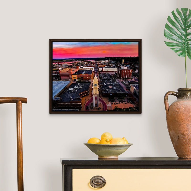 Thumbnail: Town Clock Twilight - Dubuque, IA