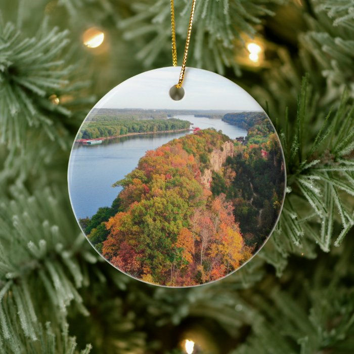 Thumbnail: Autumn above Horseshoe Bluff - Dubuque, IA
