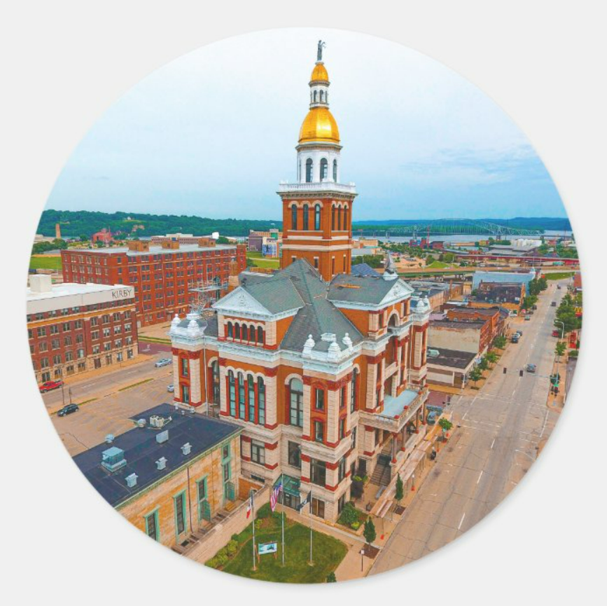 Thumbnail: Dubuque County Courthouse - Dubuque, IA