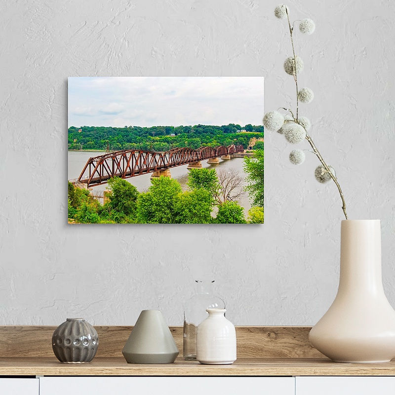 Thumbnail: Historic Train Bridge - Dubuque, IA