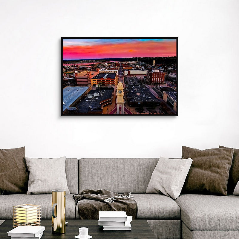 Thumbnail: Town Clock Twilight - Dubuque, IA