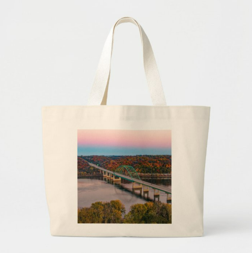 Thumbnail: ColorFall Iowa / Wisconsin Bridge - Dubuque, IA