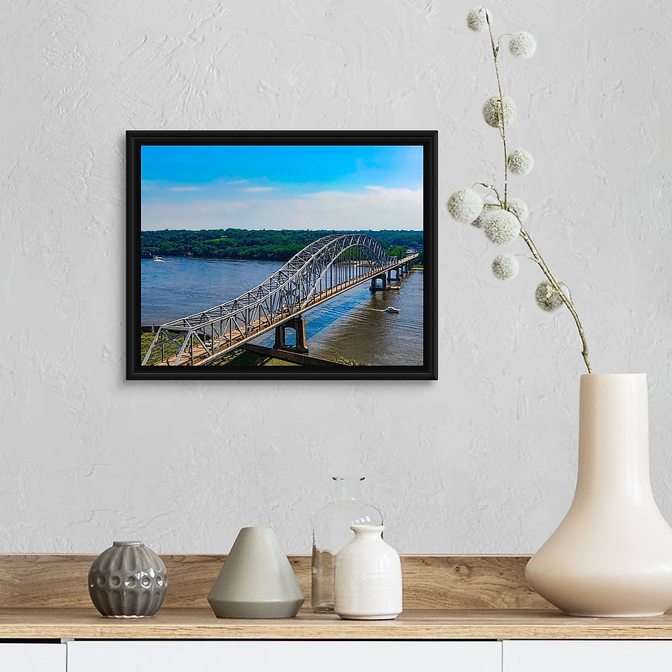 Thumbnail: Julien Dubuque Bridge - Dubuque, IA