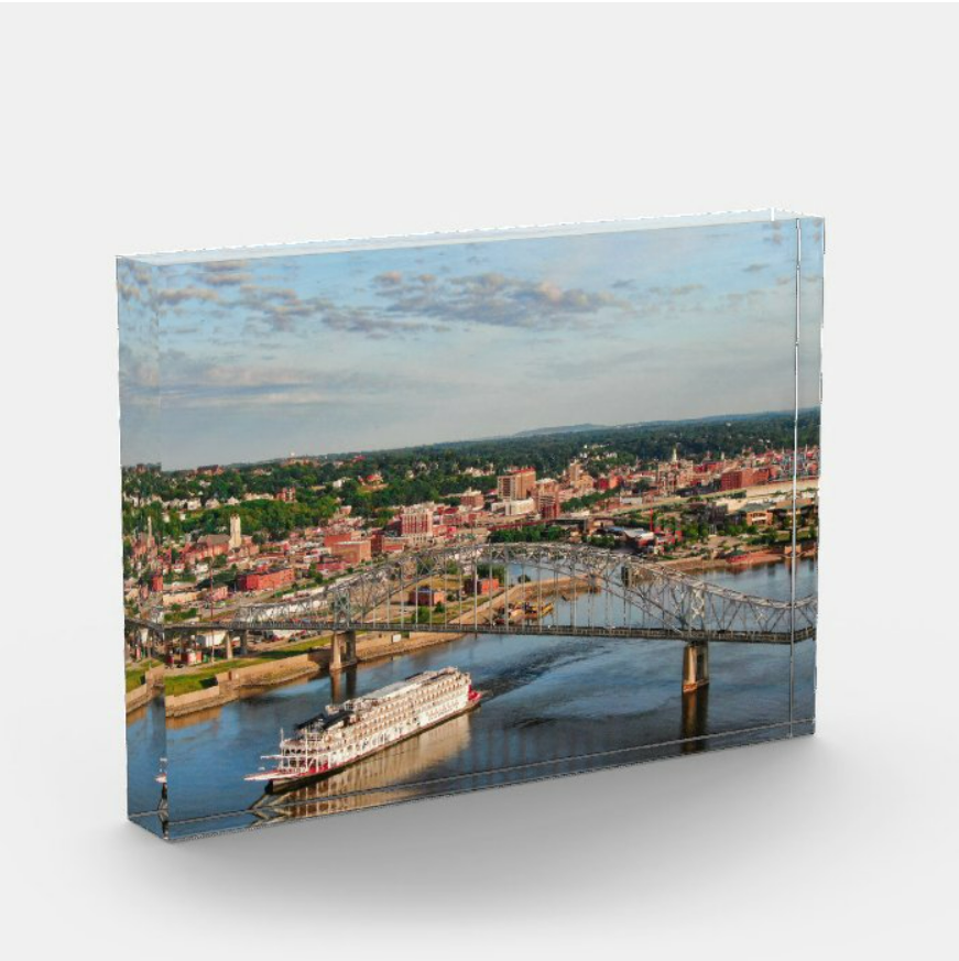 Departing Dubuque, IA