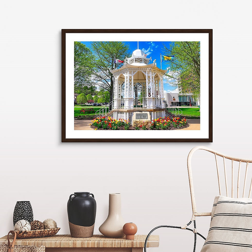 Thumbnail: Gazebo Blooms #1 - Dubuque, IA