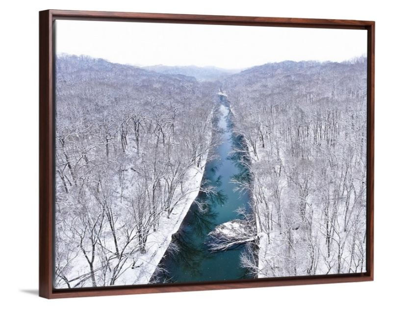 Thumbnail: Winter Freeze: Catfish Creek - Dubuque, IA