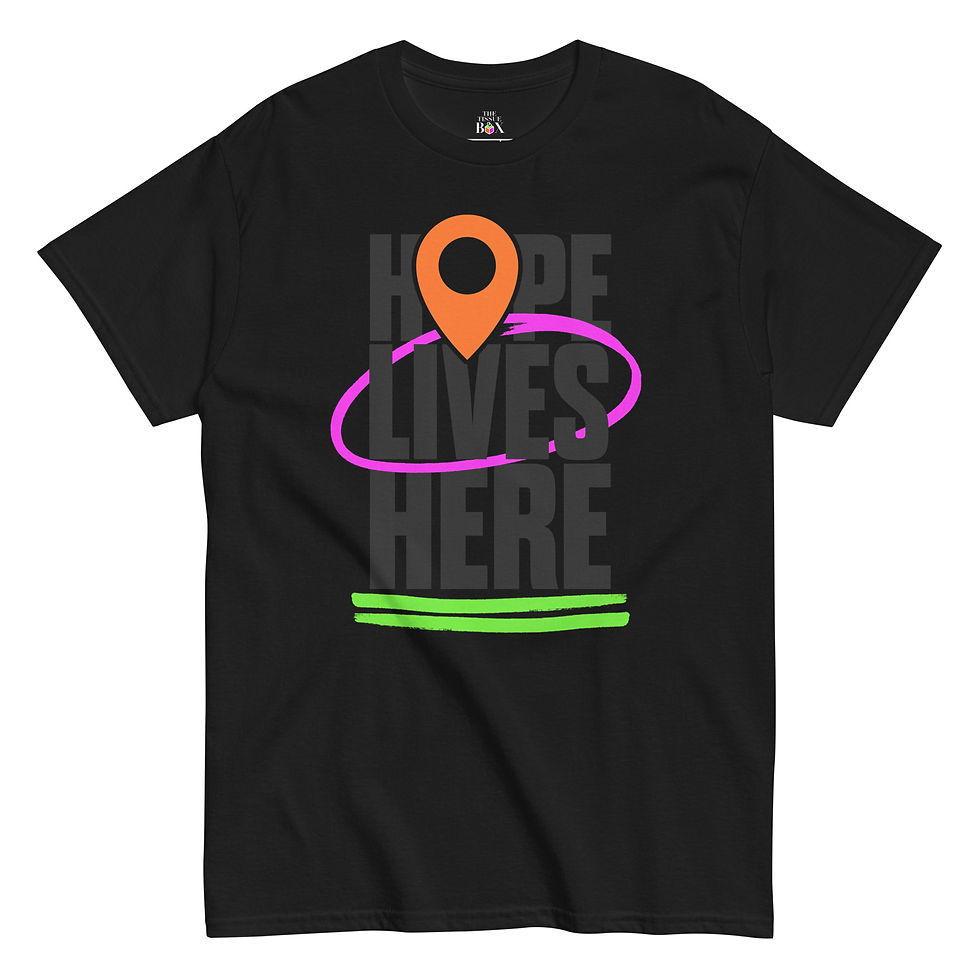 Thumbnail: Hope Lives Here Unisex classic tee