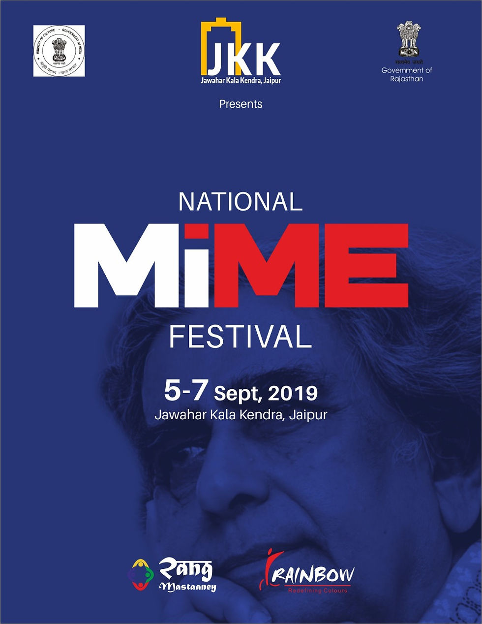National Mime Festival presented by Jawahar Kala Kendra and Department of Art & Culture in association with Rainbow Society and Rang Mastaaney