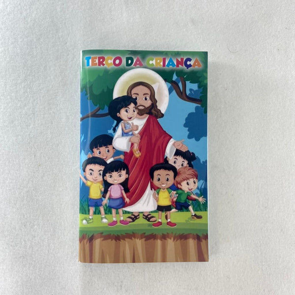 Miniatura: Terço de Madeira da Criança 5 Medalhas 06 mm