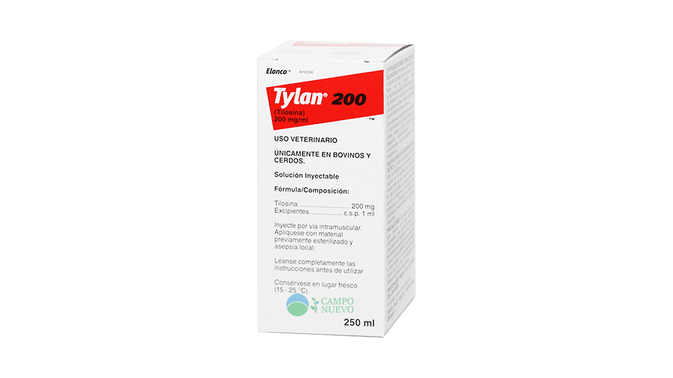 Tylan 200 Elanco 250ml.