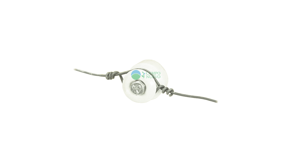 Aislador Campanita de Porcelana Importado.