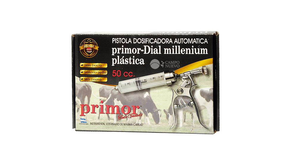 Jeringa Automática Dial Millenium Primor 50c.c.