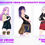 섬네일: 3D VRoid Clothes Pack The Chic City Girl's Modern Set