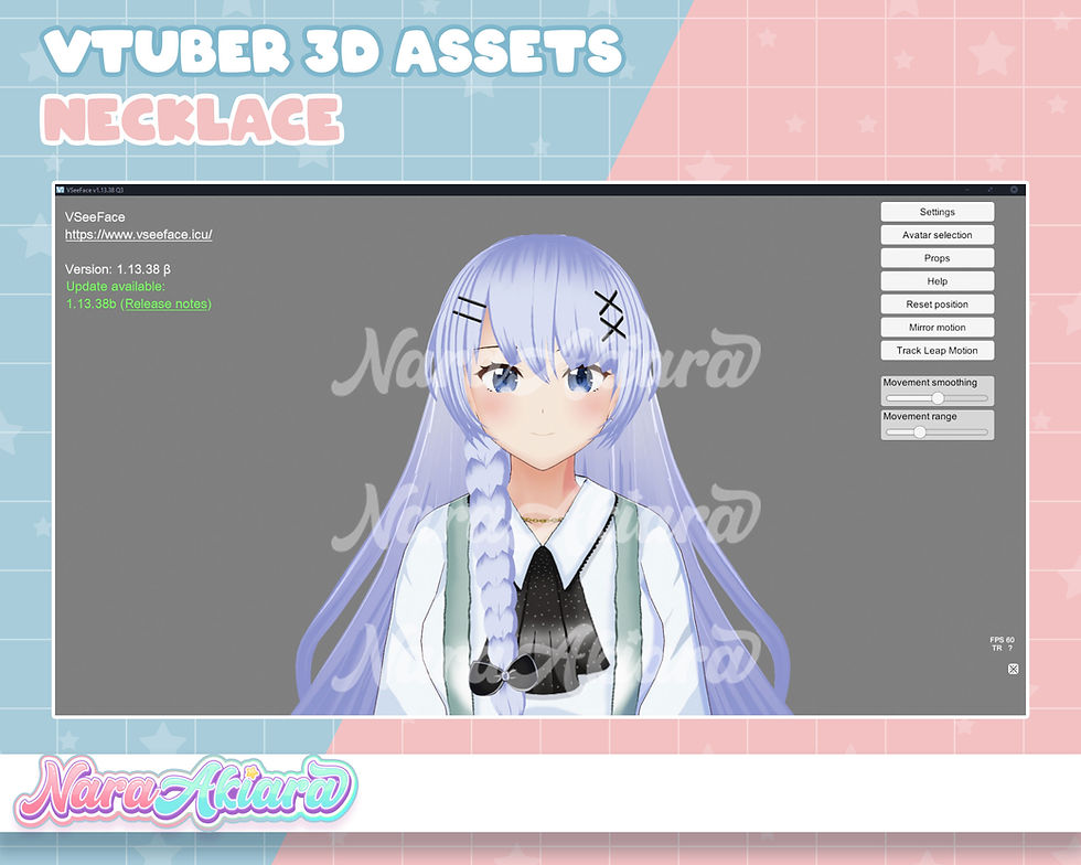 サムネイル： Discover Stylish 3D Accessories for Your Perfect VTuber Look