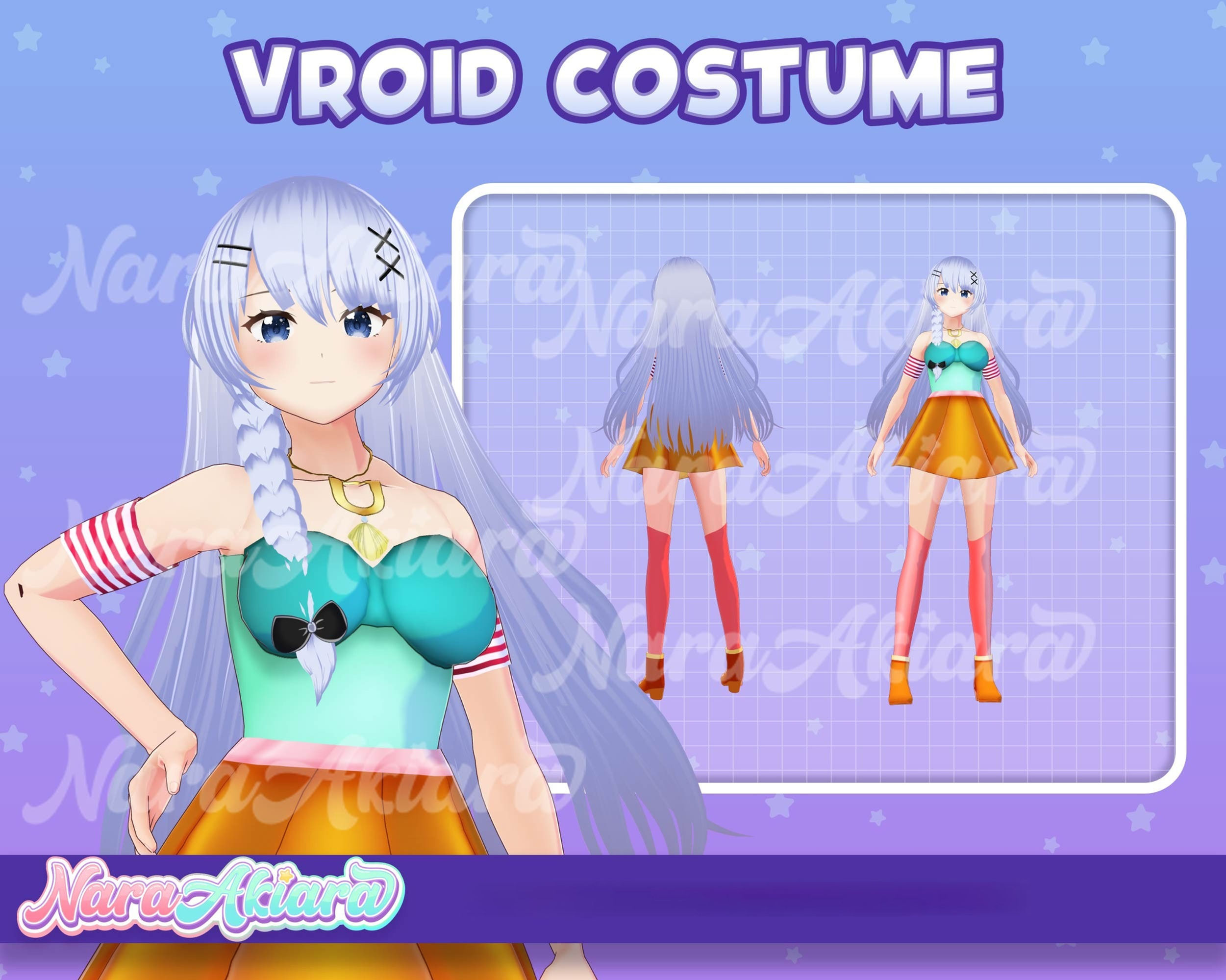 Discover Enigmatic 3D Vroid Costumes for Your VTuber Journey