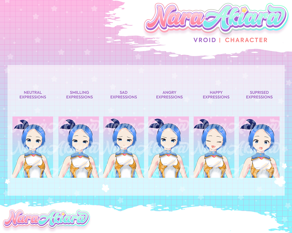 Thumbnail: Stunning 3D Vroid Models: Vibrant Blue-Haired Anime Girls Brought to Life