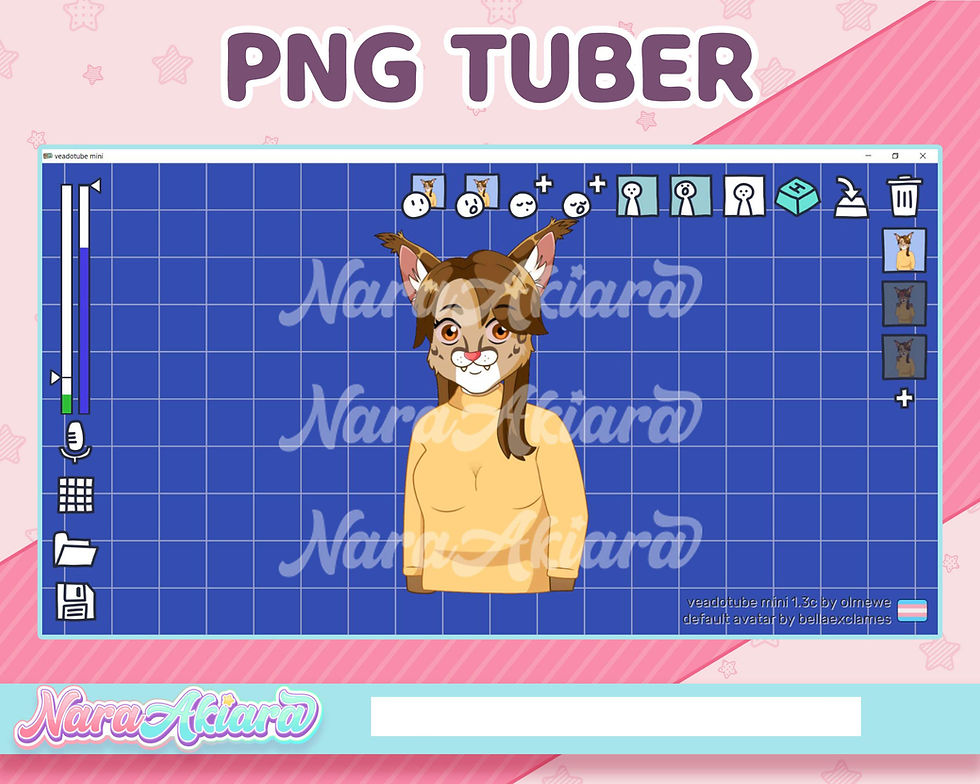 섬네일: Stream Looked So Adorable with Our Lynx Hair Cat Girl PNGTuber
