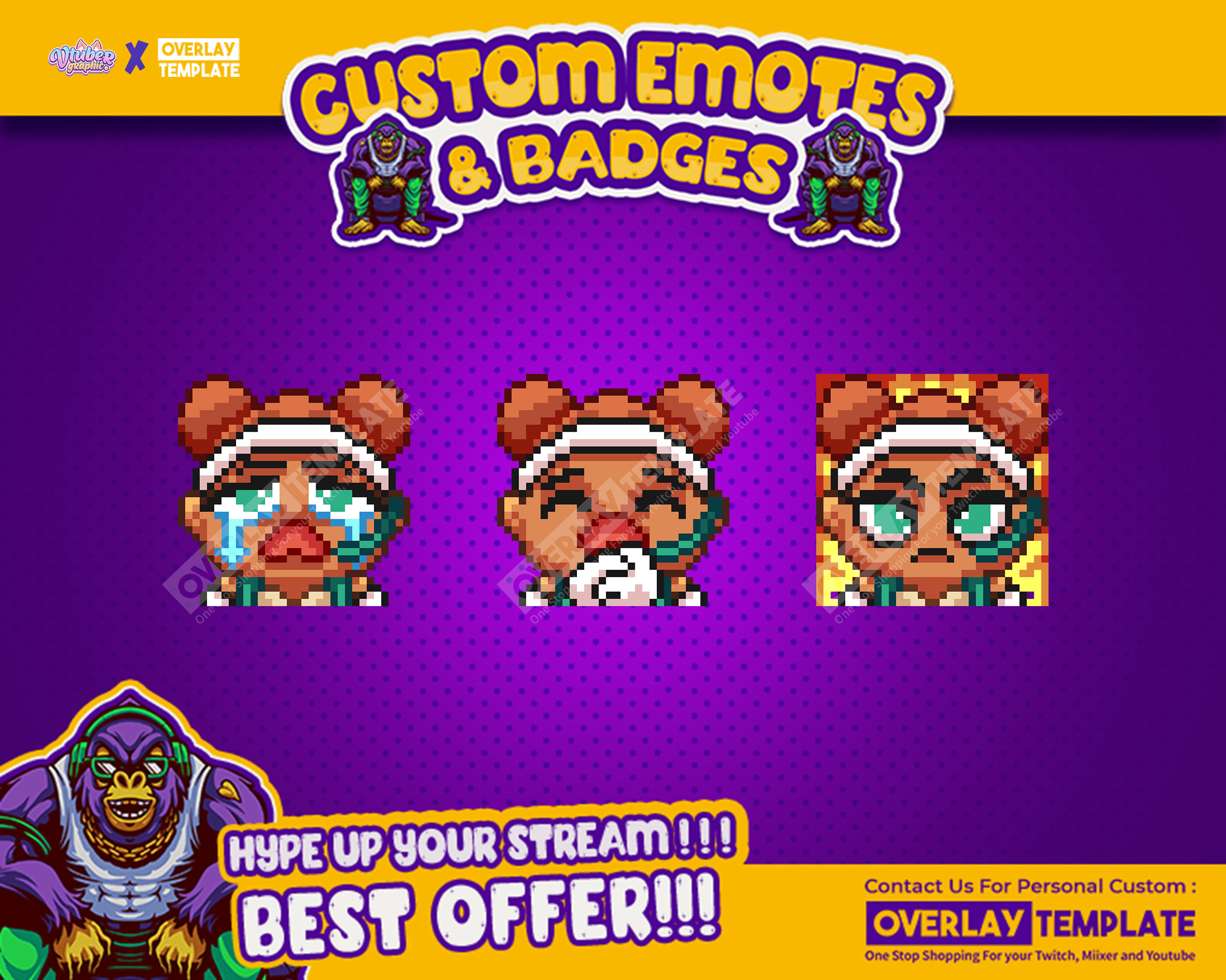 Lifeline Apex Pixelated Emote Set 1 for Dynamic and Uplifting Reactions