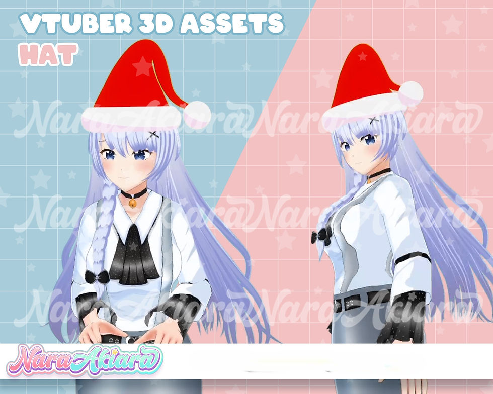 サムネイル： Elevate VTuber Persona with Mesmerizing 3D Assets Hats