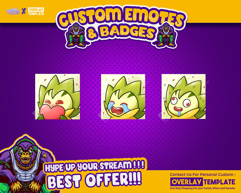 Emote Painting Eldegoss V1 – Cute Pokémon Twitch Chat Stickers