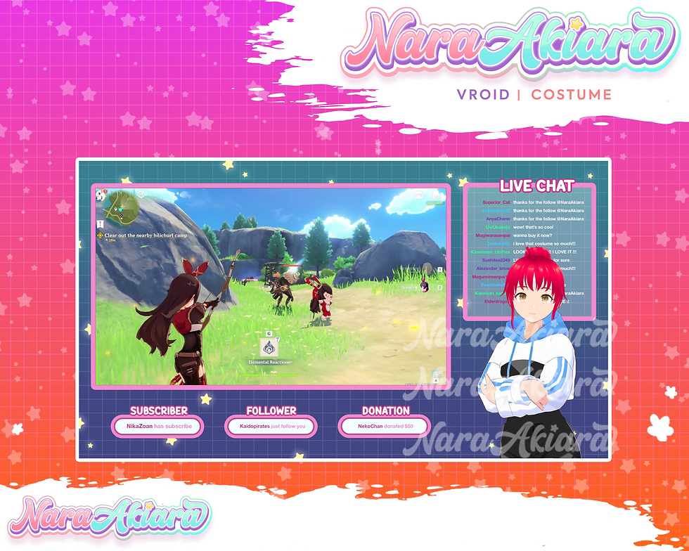 섬네일: Elevate Your VTuber Persona with Stunning 3D Vroid Costumes