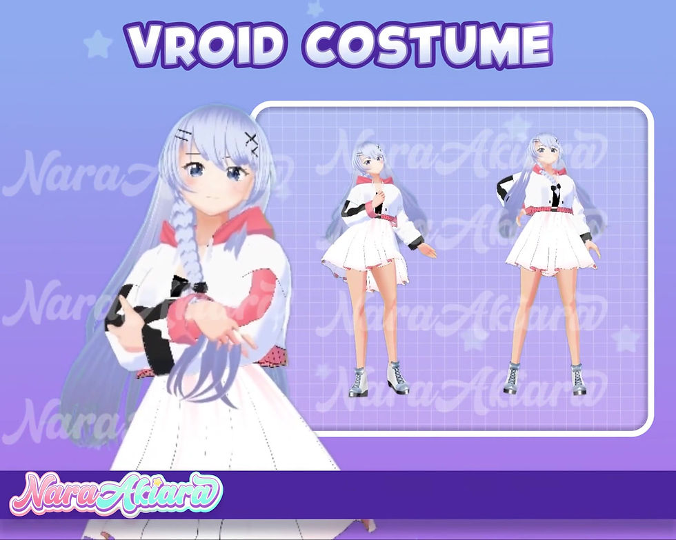 Thumbnail: Embrace Dynamic 3D Vroid Costumes for Your VTuber Persona