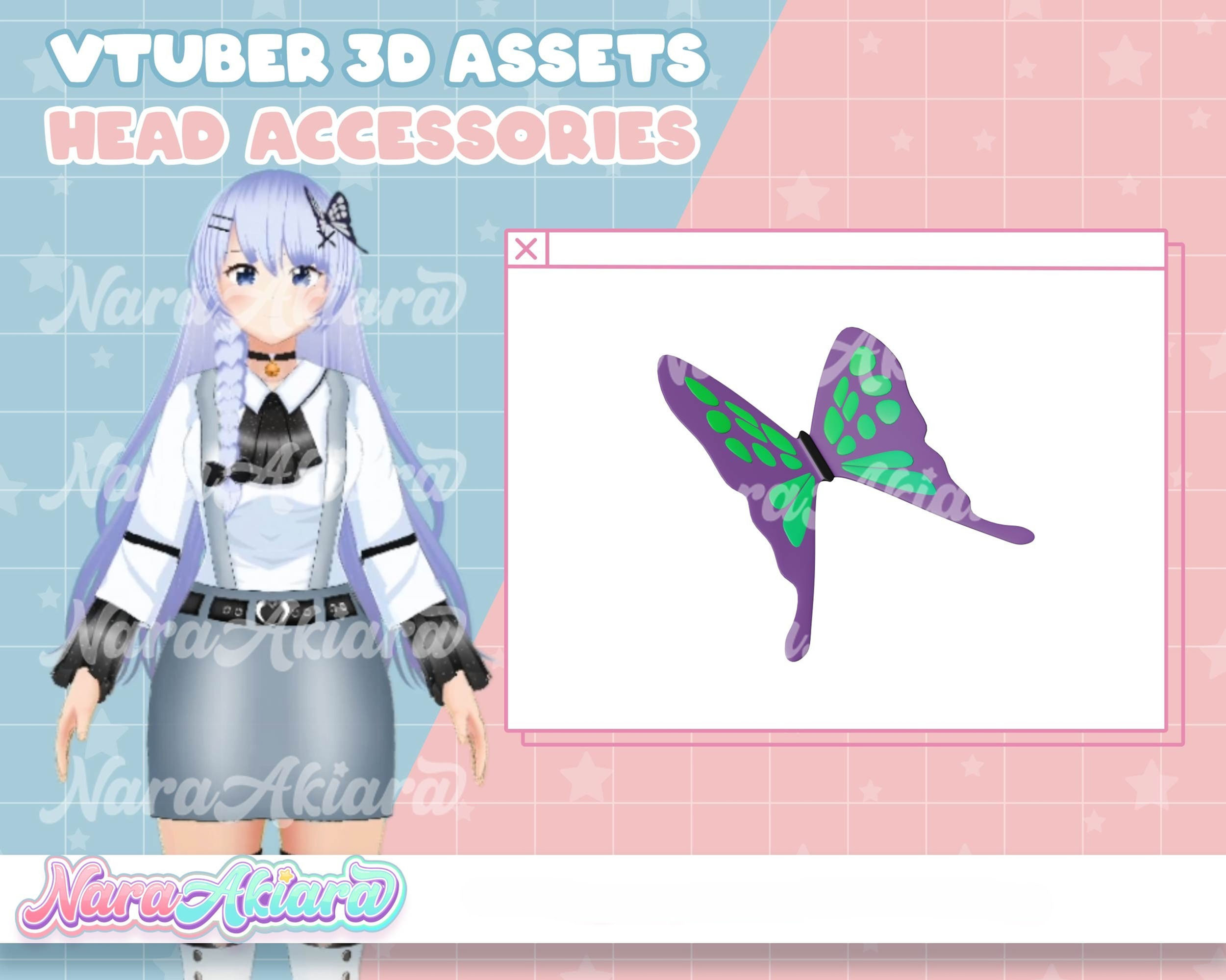 Discover Bespoke 3D Assets Head Accessories for Avatars