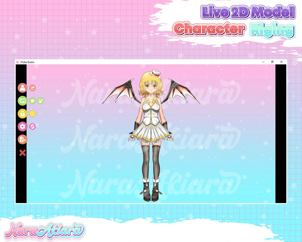 Thumbnail: Unleash the Power with Vtuber Live2d Anime The Rise of Bat Girl