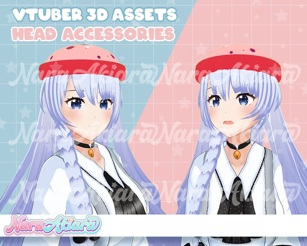 Thumbnail: Immerse VTuber Personalities with Luxurious 3D Assets Head for Radiant Auras