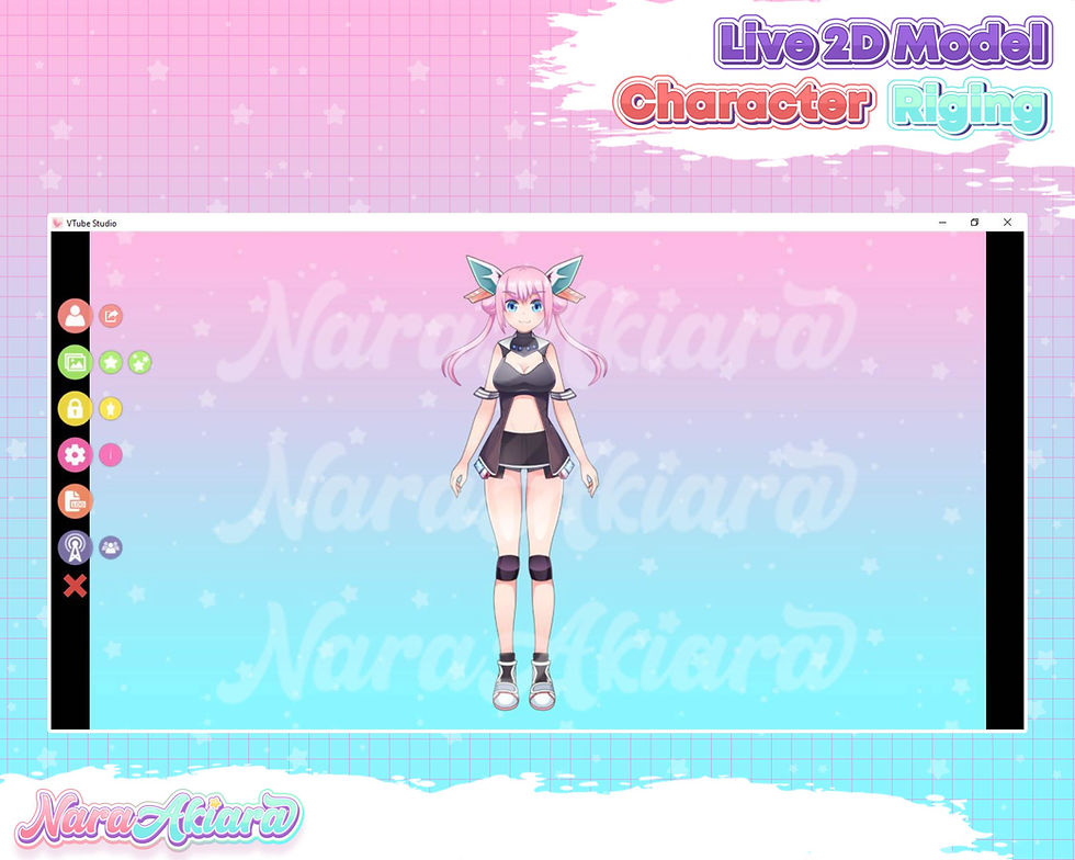 Thumbnail: Mesmerizing Vtuber Live2d Model Anime with Purple and Black Aesthetics