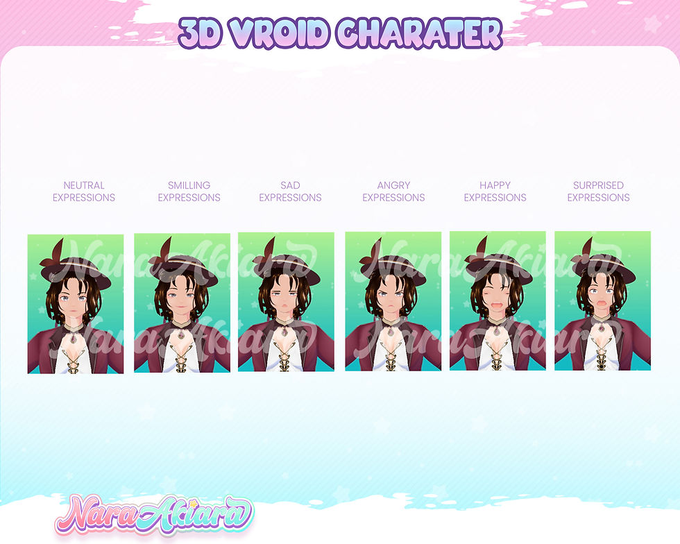 縮圖：Enjoy Your Live Stream Boundless by Having Irayneka Anime Girl 3D Vroid Model