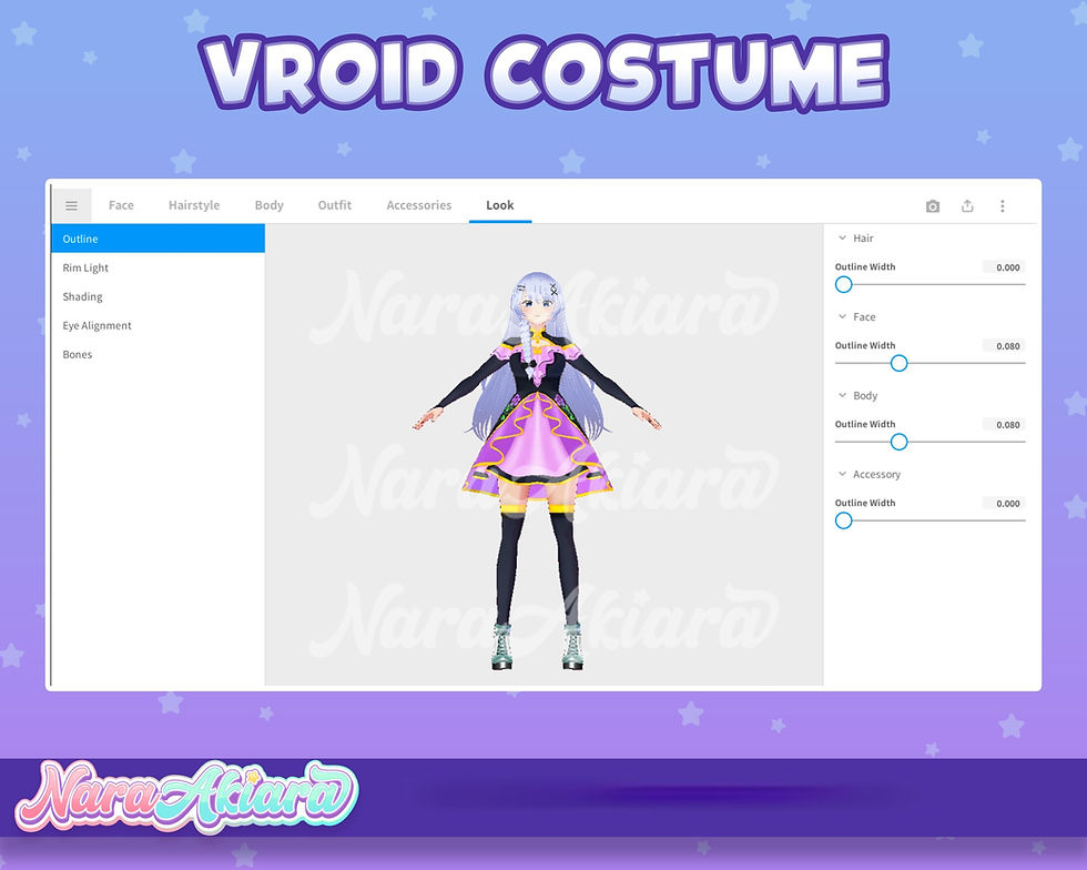 섬네일: Redefine Your VTuber Persona with Cutting-Edge 3D Vroid Costumes