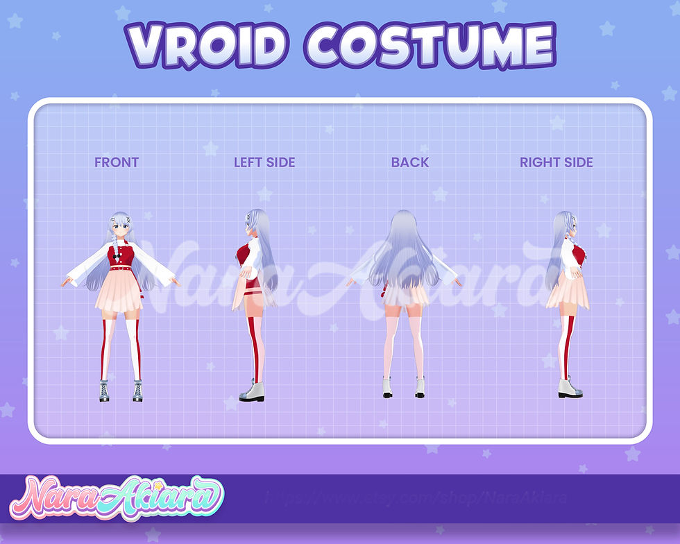 Thumbnail: Embrace the Perfect Blend of Modern and Kawaii with 3D Vroid Costumes
