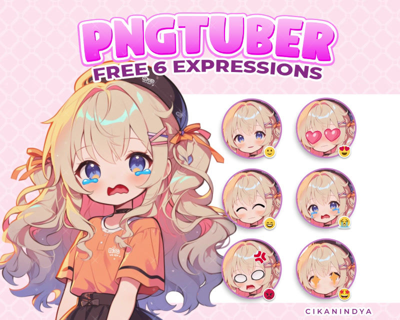 縮圖：Light Up Your Broadcasts with the Playful Charm of a Chibi Girl