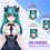 Thumbnail: Virtual Persona Artistry: Live2D VTuber Model with Skull, Navy & Green Design