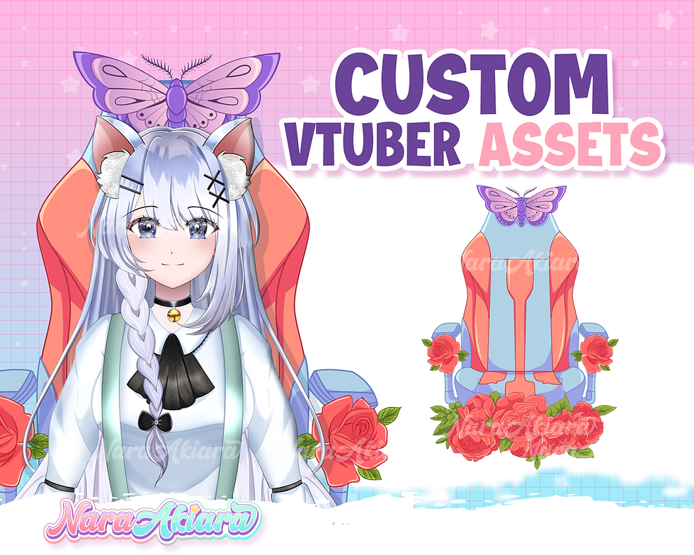 Thumbnail: Custom 2D Asset Creation for Live2D VTuber Streamers
