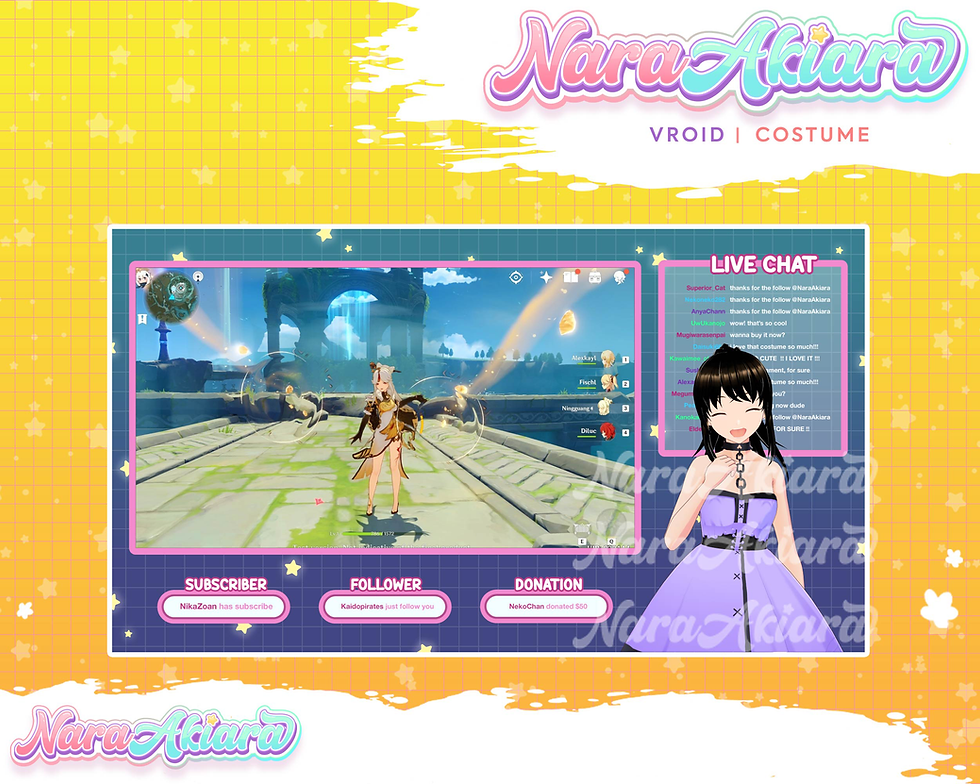 Thumbnail: Step into Style with 3D Vroid Costumes for Your VTuber Persona