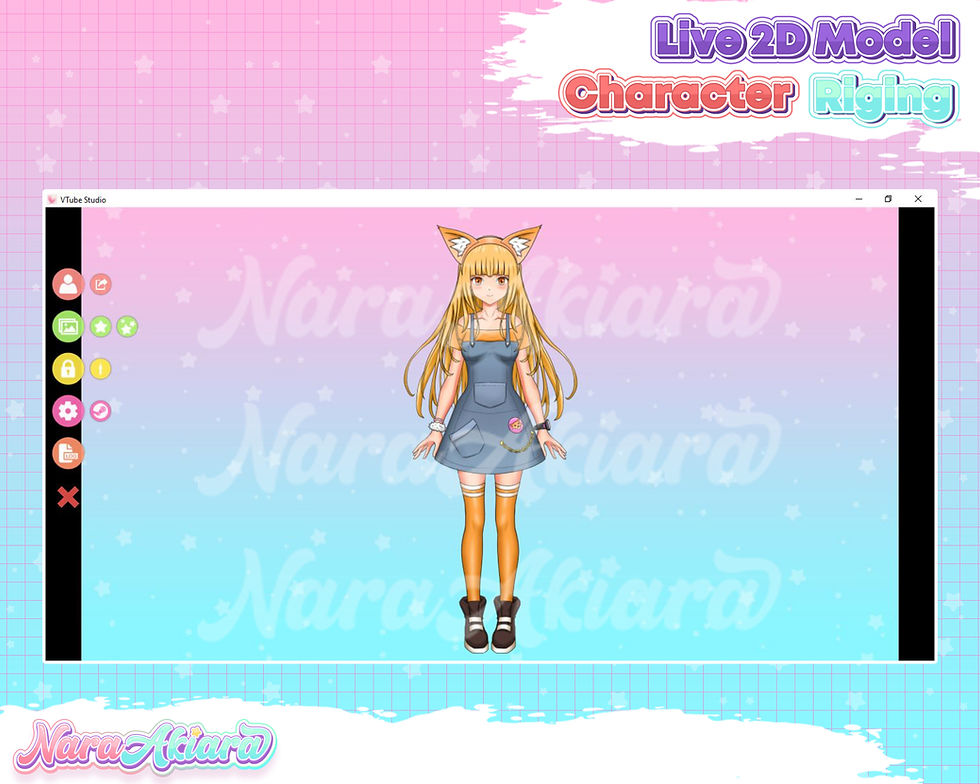 Thumbnail: Dive Into The Anime World With Orange Haired Girl Wearing Headband Vtuber Live2D