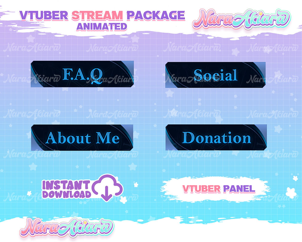섬네일: Enchant Your Streams with the Anime Witch Purple Hair Overlay Stream Package