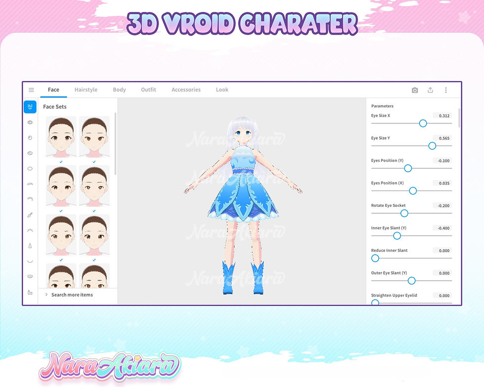 サムネイル： Discover the Allure of Your Live Streaming with 3D Akira Anime Girl Model