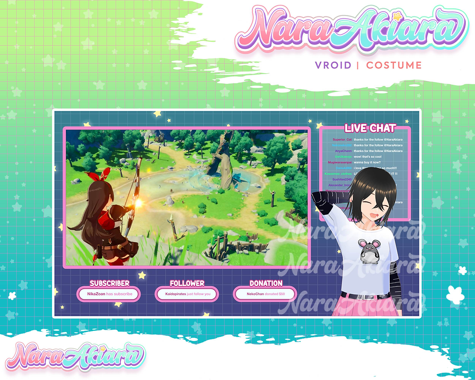 Thumbnail: Explore Mesmerizing 3D Vroid Costumes for a Captivating Streaming Persona