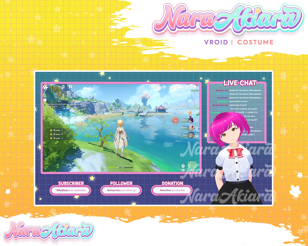 縮圖：Explore Captivating 3D Vroid Costumes for Your VTuber Identity