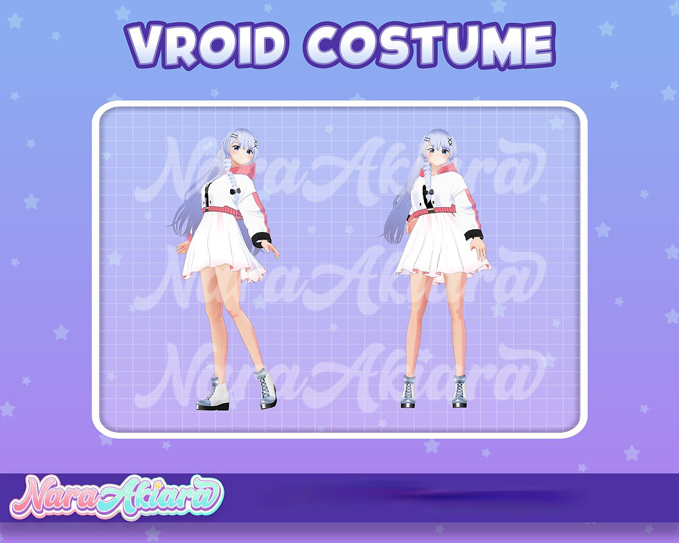 Thumbnail: Embrace Dynamic 3D Vroid Costumes for Your VTuber Persona
