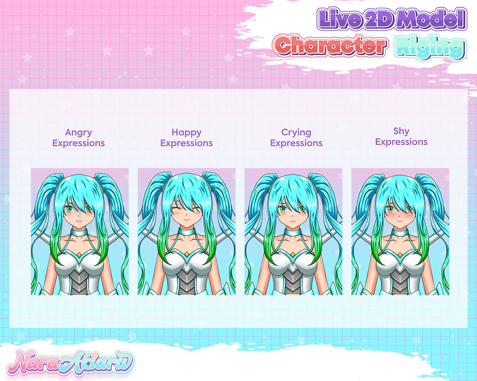 Thumbnail: Unleash the Power of the Dragon with Our Vtuber Live2D Anime Dragon Cyborg Girl