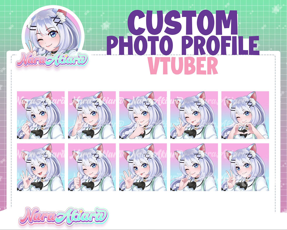 Thumbnail: Custom Profile Picture Design for VTubers and Twitch Streamers