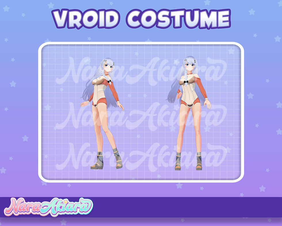 섬네일: Comfort Your Stream with White Cream Skimpy Clothes for Your Model