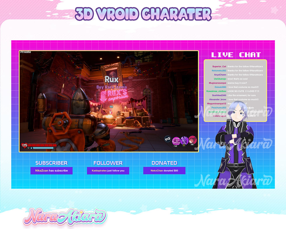 Thumbnail: Begin Your Journey with 3D Asahi Anime Male Model for Live Streaming