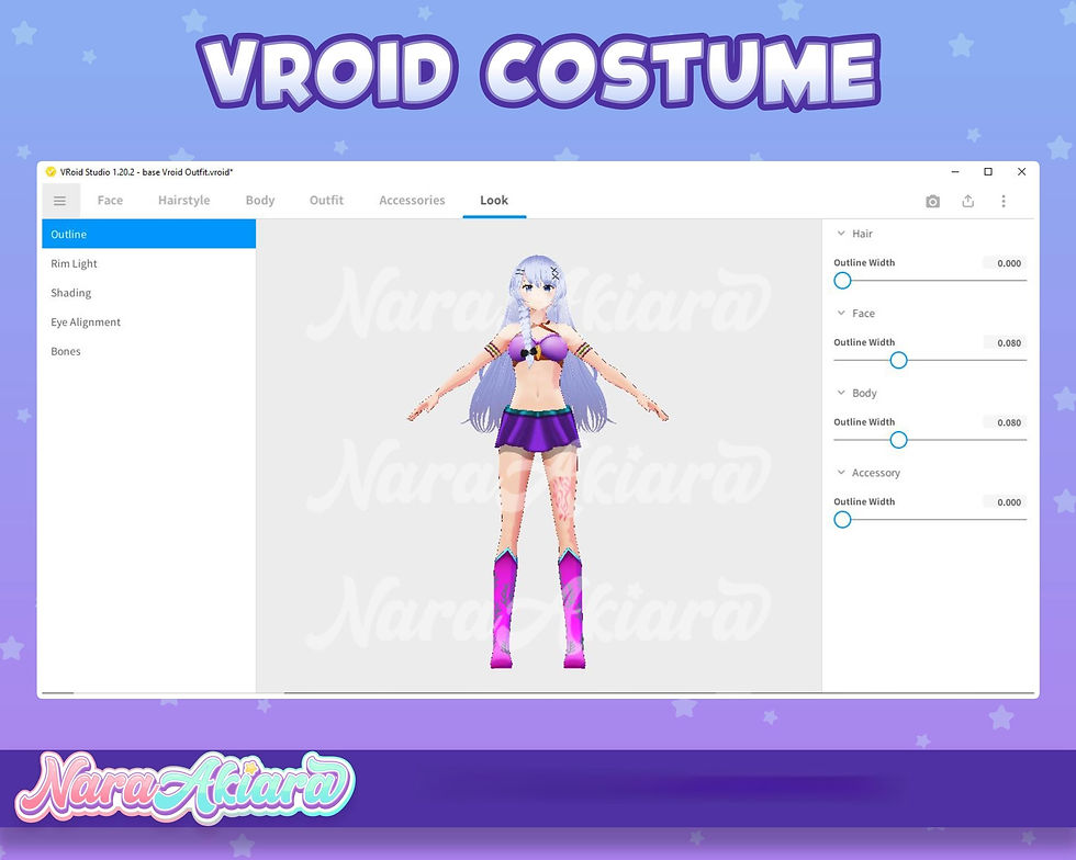Thumbnail: Discover Alluring 3D Vroid Costumes for Your VTuber Persona